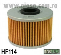 Filtru ulei Hiflofiltro HF114 - Honda TRX450 FA-9 Fourtrax Rancher AT (09-12) 450cc